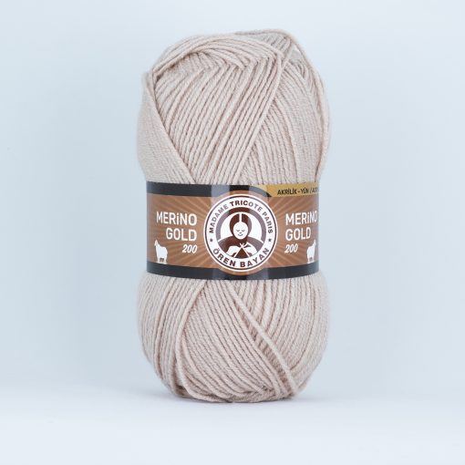 Madame Tricote Paris Merino Gold 200 130 Wool Blend by YarnPark