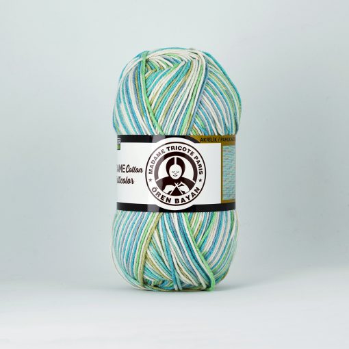 Madame Tricote Paris Madame Cotton Multicolor 442 Yarn by YarnPark