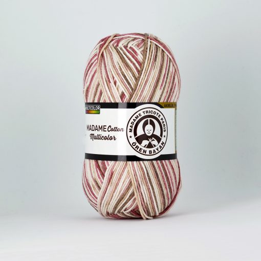 Madame Tricote Paris Madame Cotton Multicolor 446 Yarn by YarnPark