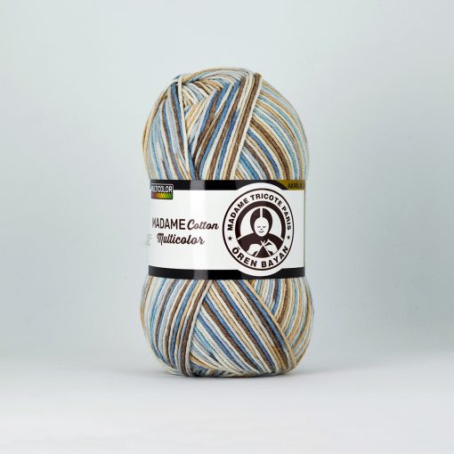 Madame Tricote Paris Madame Cotton Multicolor 448 Yarn by YarnPark