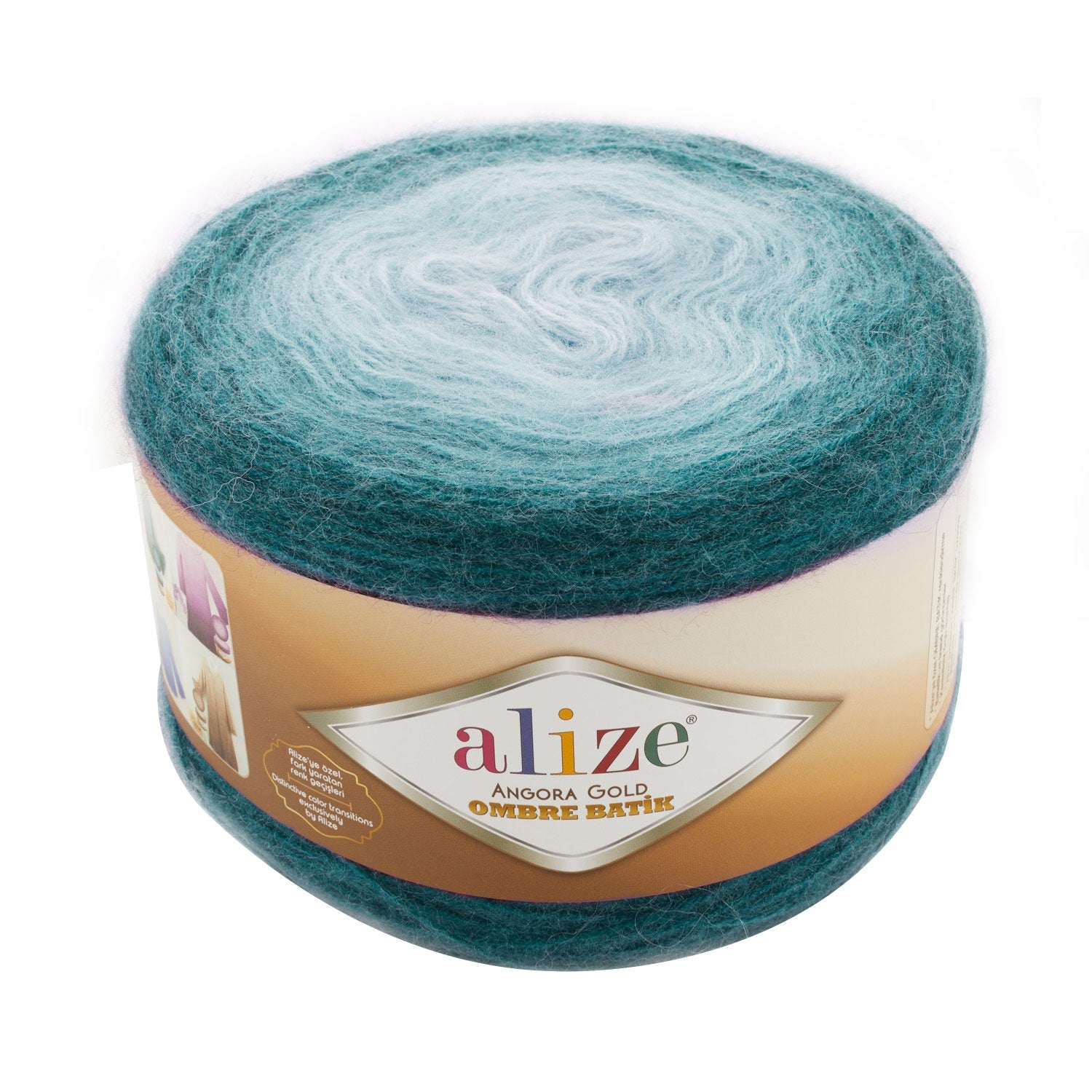 Alize Angora Gold Ombre Batik 7230 yarn by YarnPark