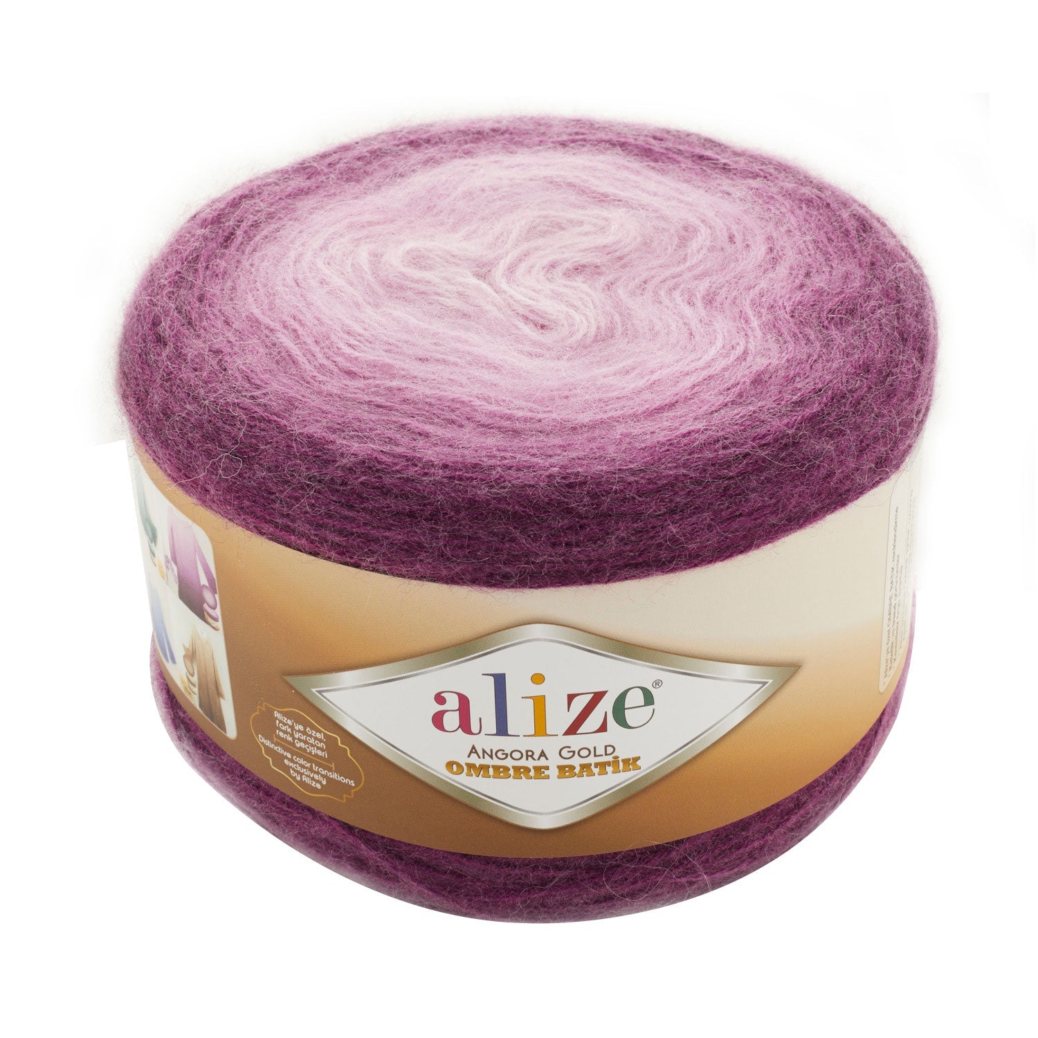 Alize Angora Gold Ombre Batik 7244 yarn by YarnPark