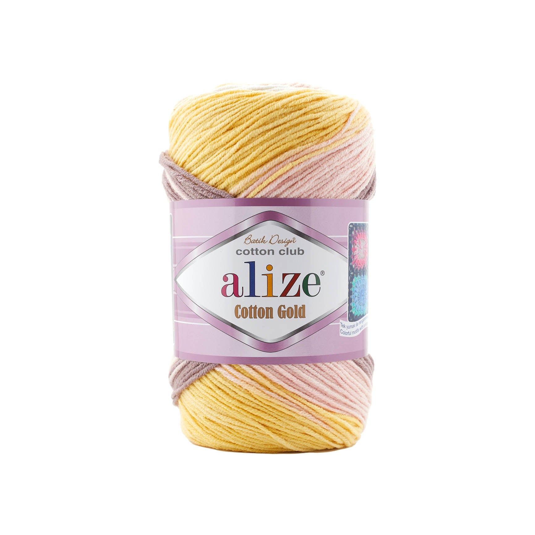 Alize Cotton Gold Batik 6787 yarn by YarnPark