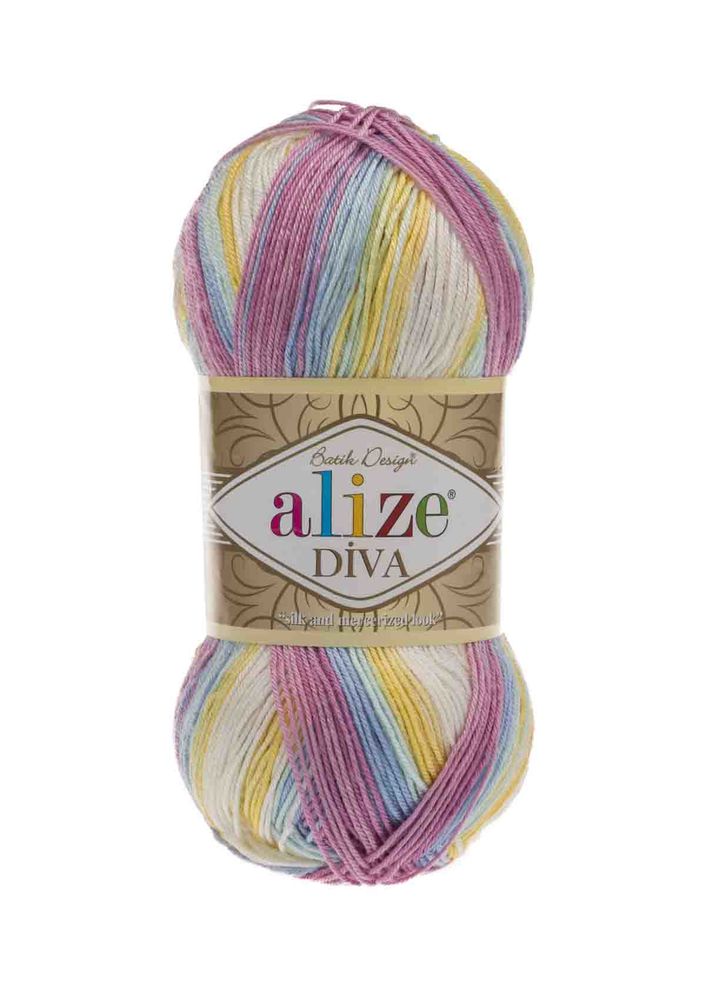 Alize Diva Batik 6785 yarn by YarnPark