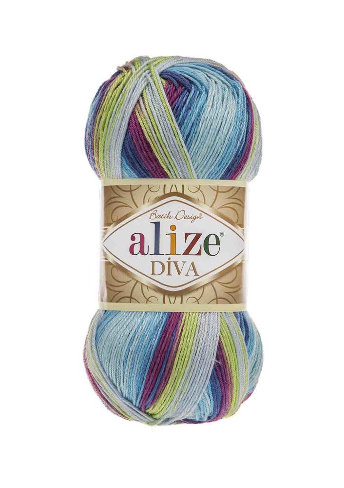 Alize Diva Batik 6790 yarn by YarnPark
