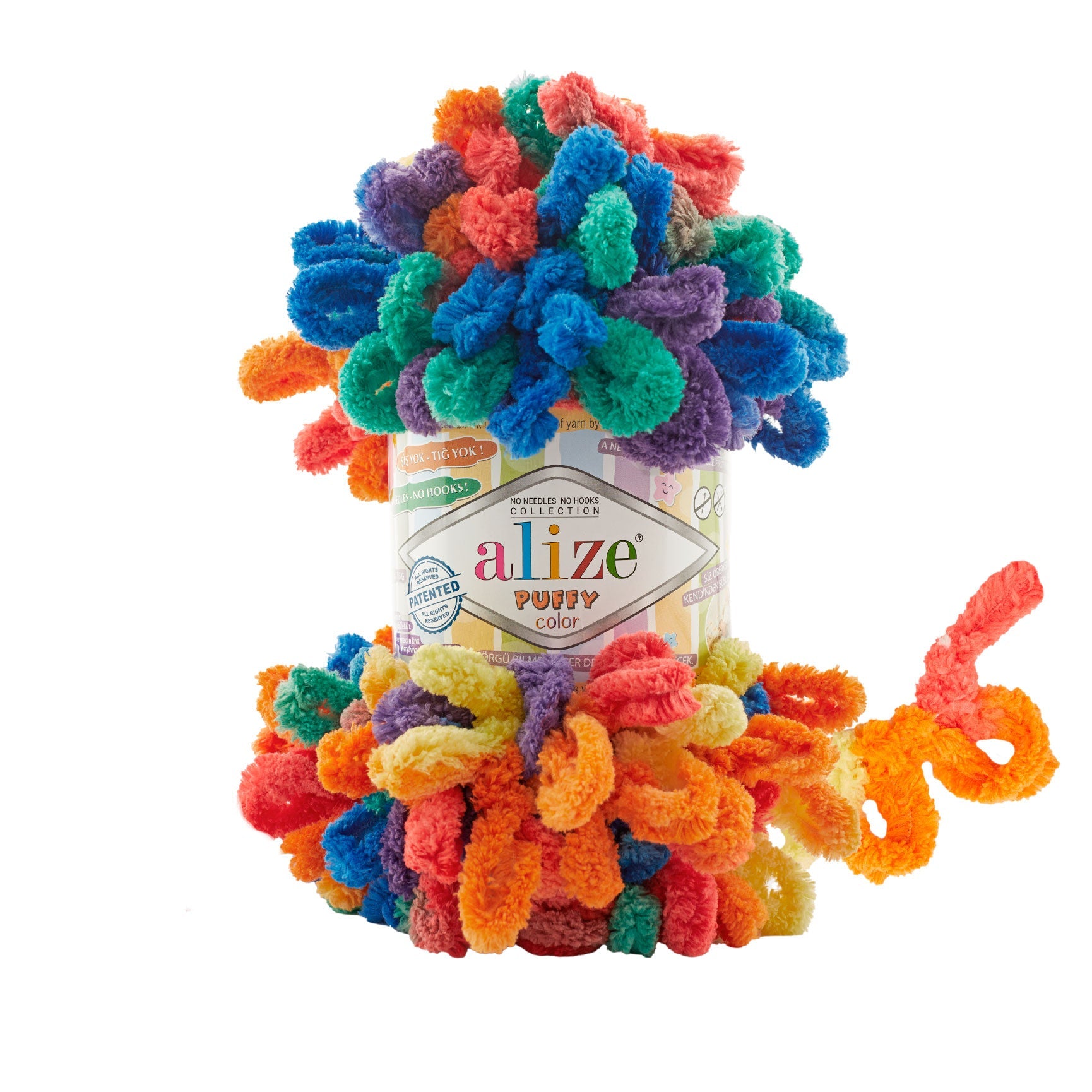 Alize Puffy Color 6511 yarn by YarnPark