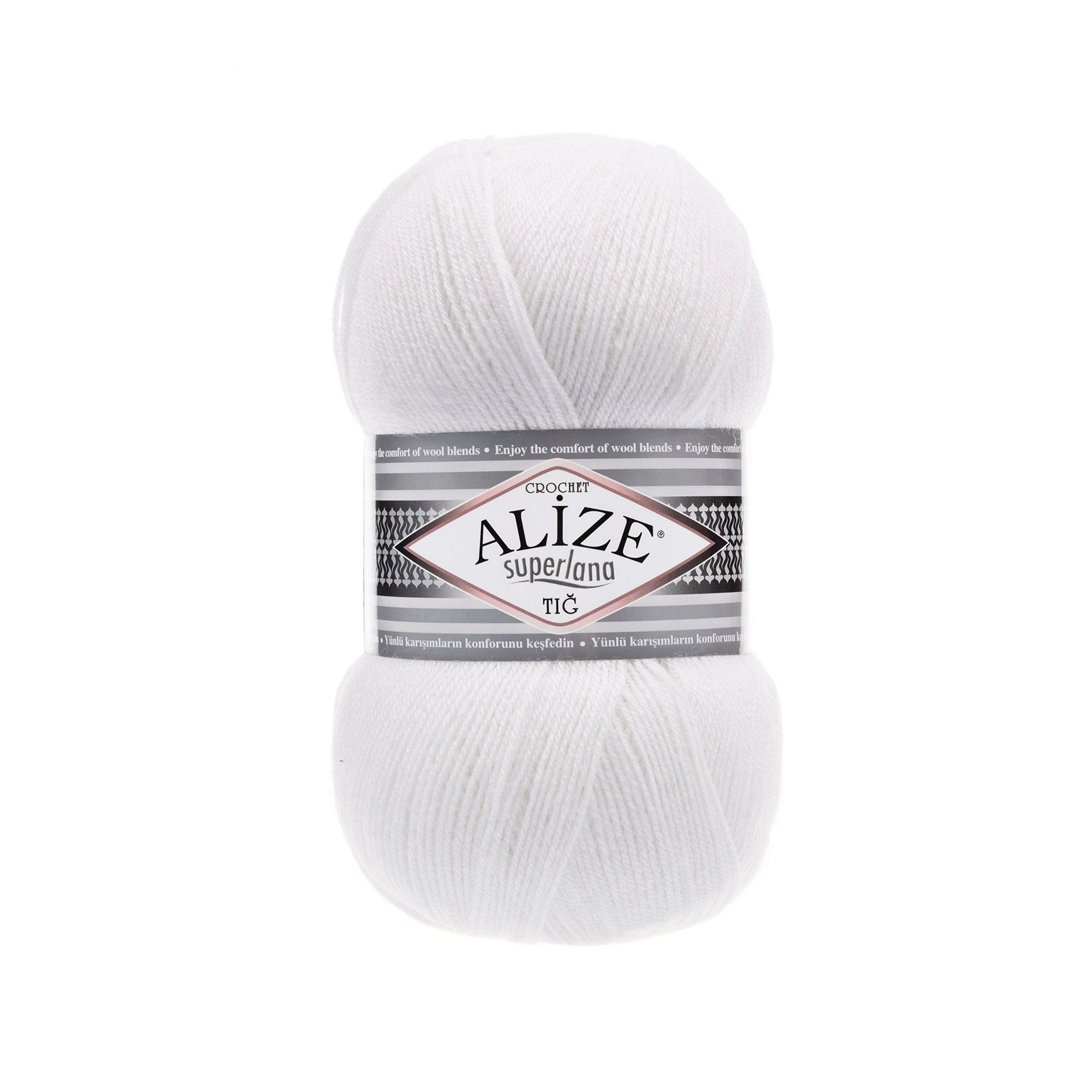 Alize Superlana Tig Crochet 55 yarn by YarnPark