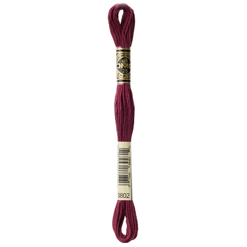 DMC Mouline Special Six-Strand Embroidery Floss 3802 yarn by YarnPark