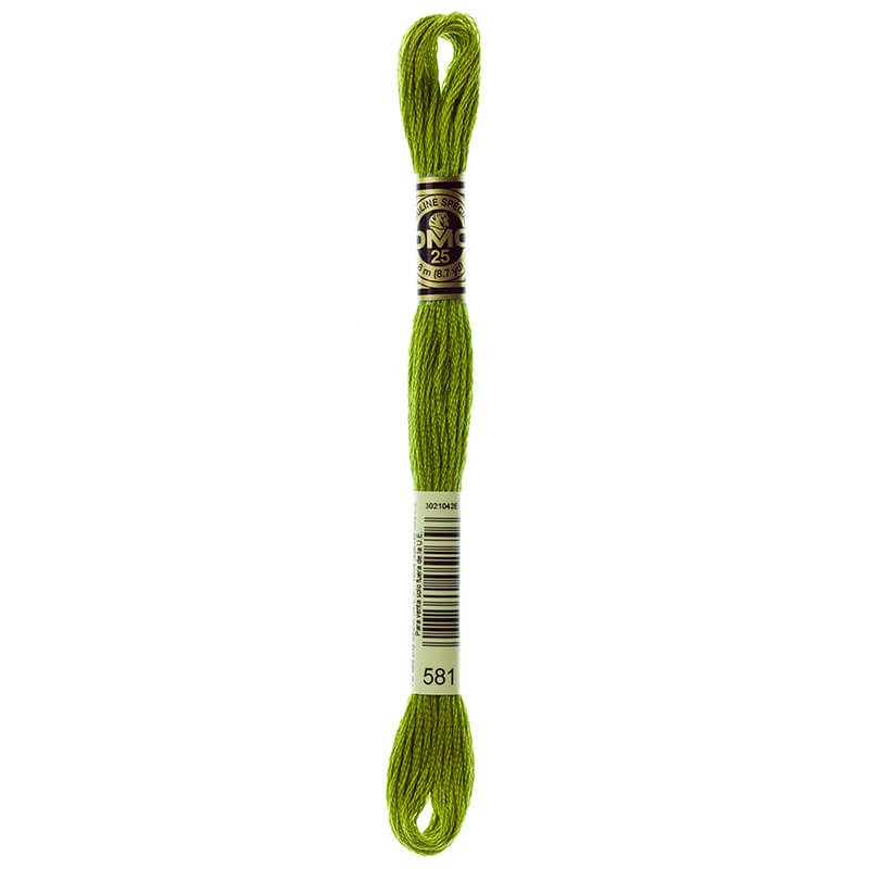 DMC Mouline Special Six-Strand Embroidery Floss 581 yarn by YarnPark