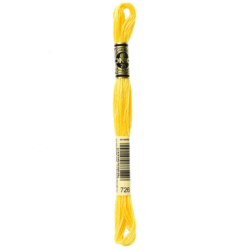 DMC Mouline Special Six-Strand Embroidery Floss 726 yarn by YarnPark