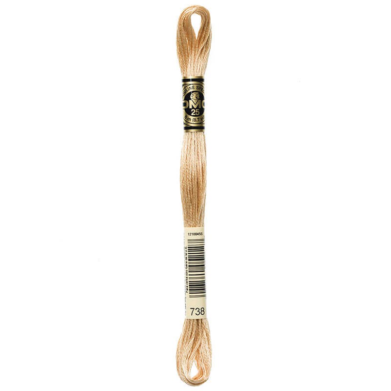 DMC Mouline Special Six-Strand Embroidery Floss 738 yarn by YarnPark