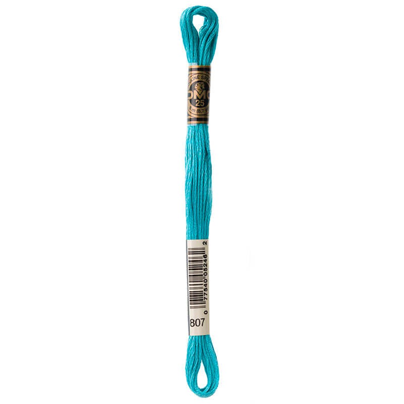 DMC Mouline Special Six-Strand Embroidery Floss 807 yarn by YarnPark
