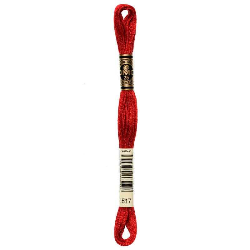 DMC Mouline Special Six-Strand Embroidery Floss 817 yarn by YarnPark