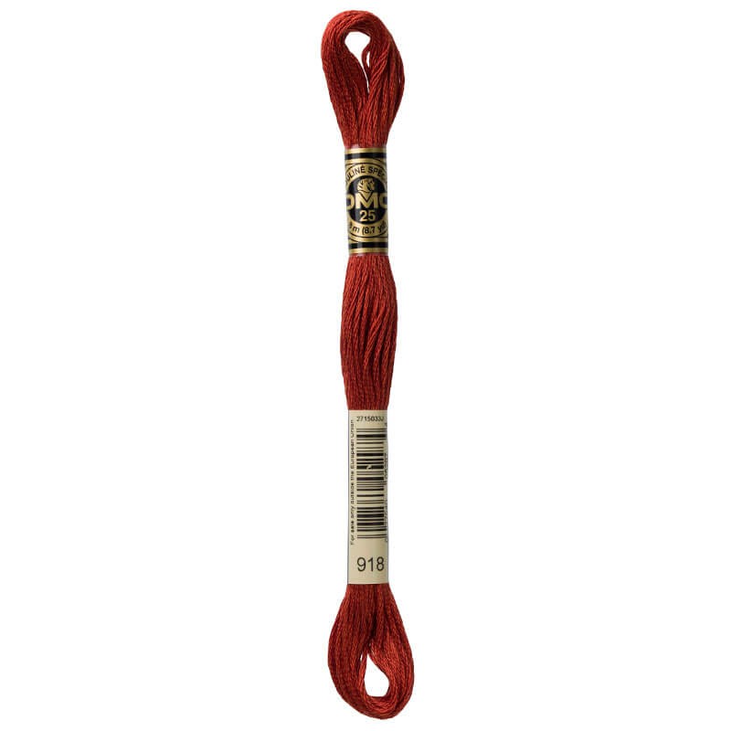 DMC Mouline Special Six-Strand Embroidery Floss 918 yarn by YarnPark