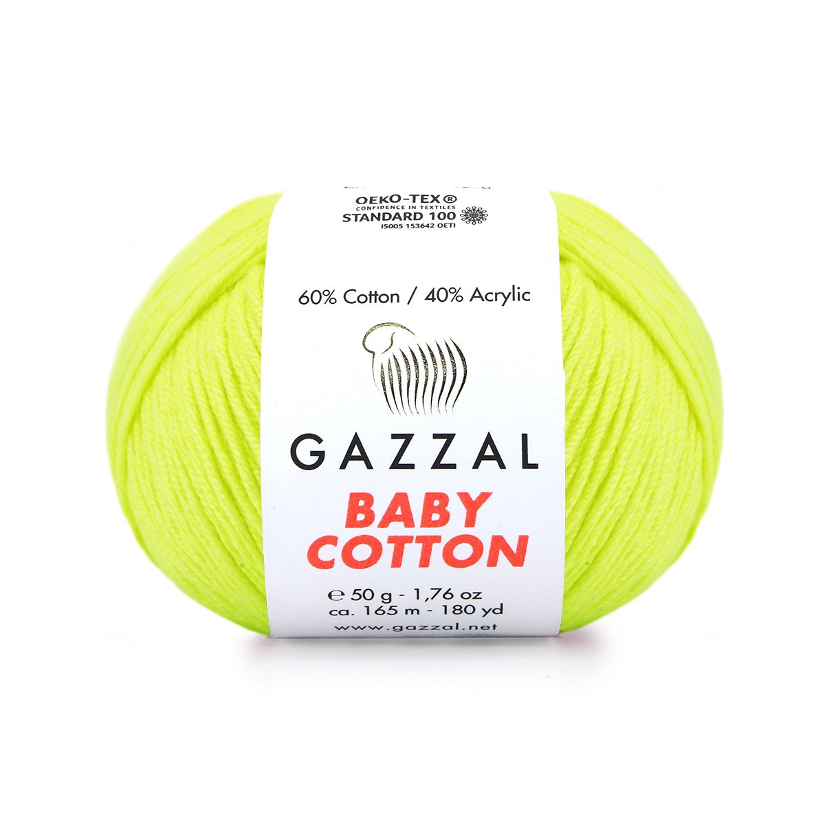Gazzal Baby Cotton 3462 yarn by YarnPark