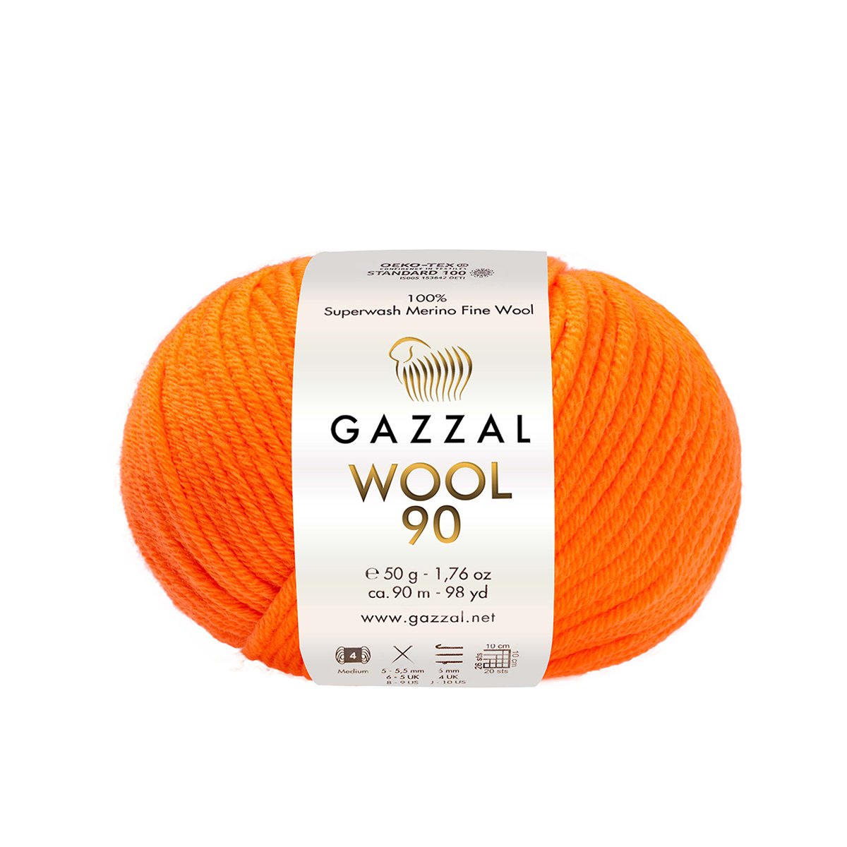 Gazzal Wool 90 3692 yarn by YarnPark