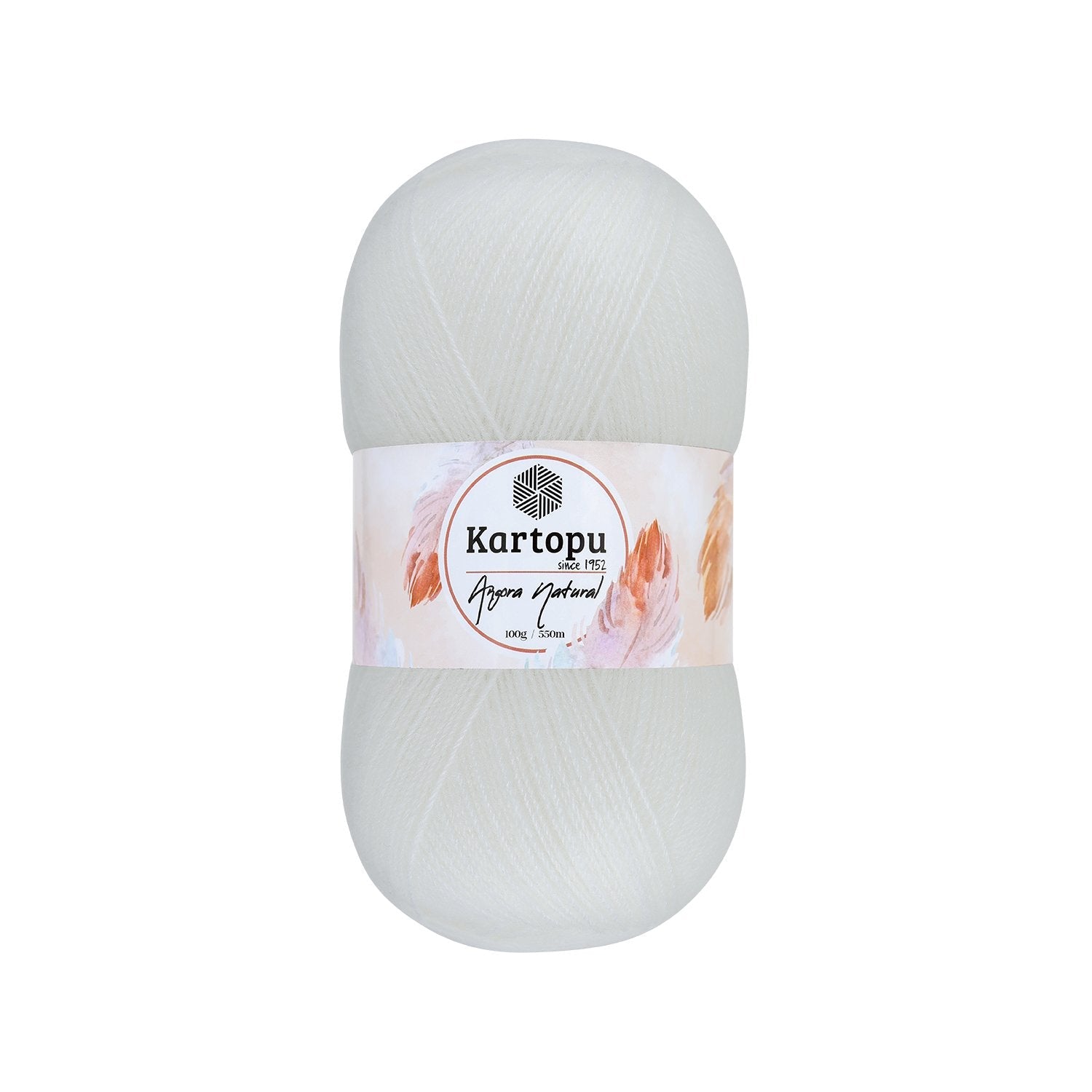 Kartopu Angora Natural K010 yarn by YarnPark