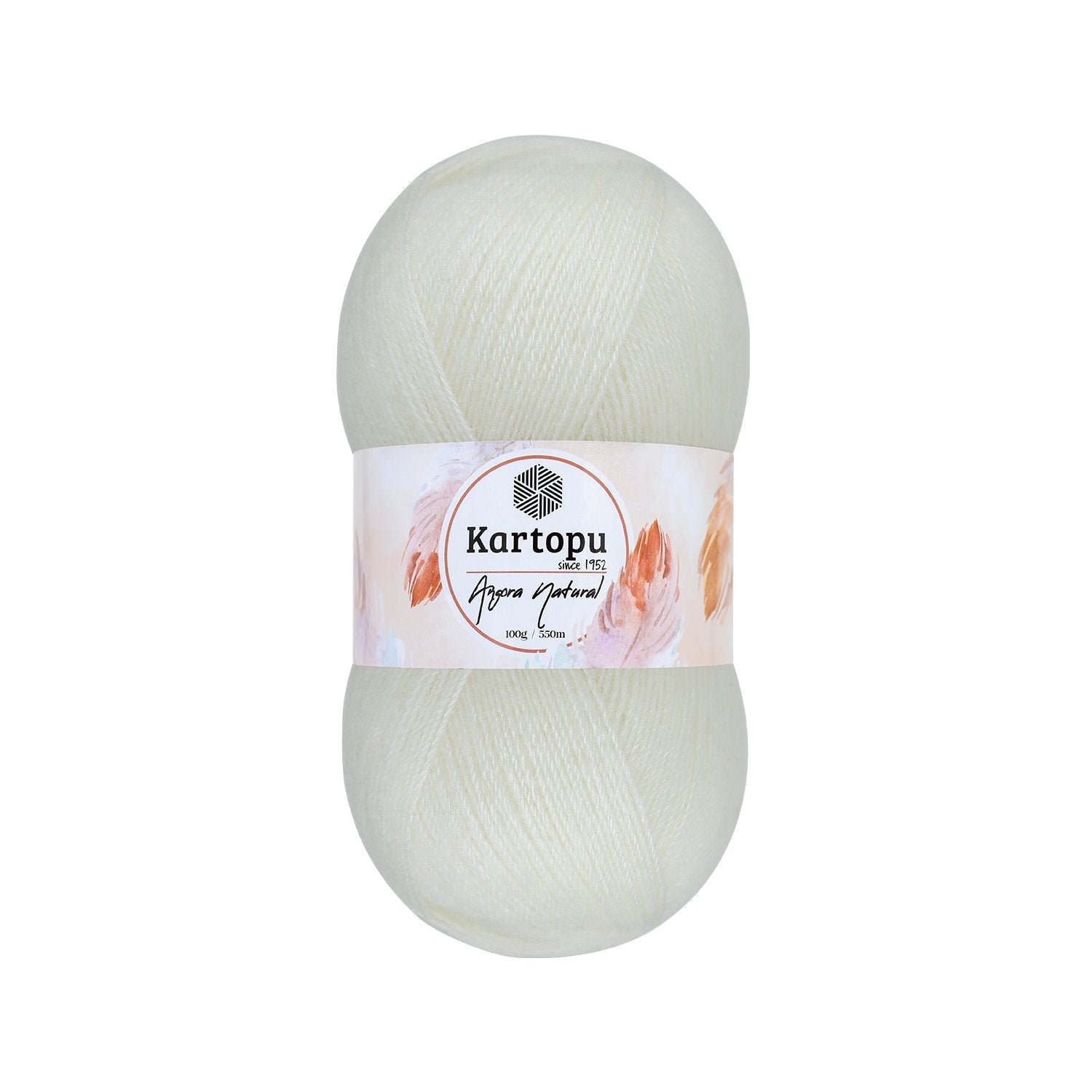 Kartopu Angora Natural K013 yarn by YarnPark