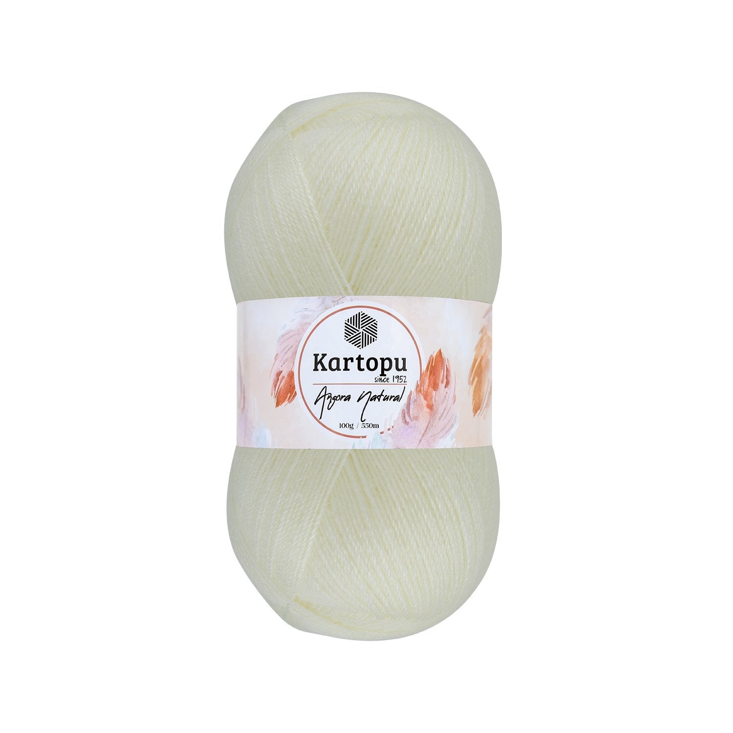 Kartopu Angora Natural K025 yarn by YarnPark