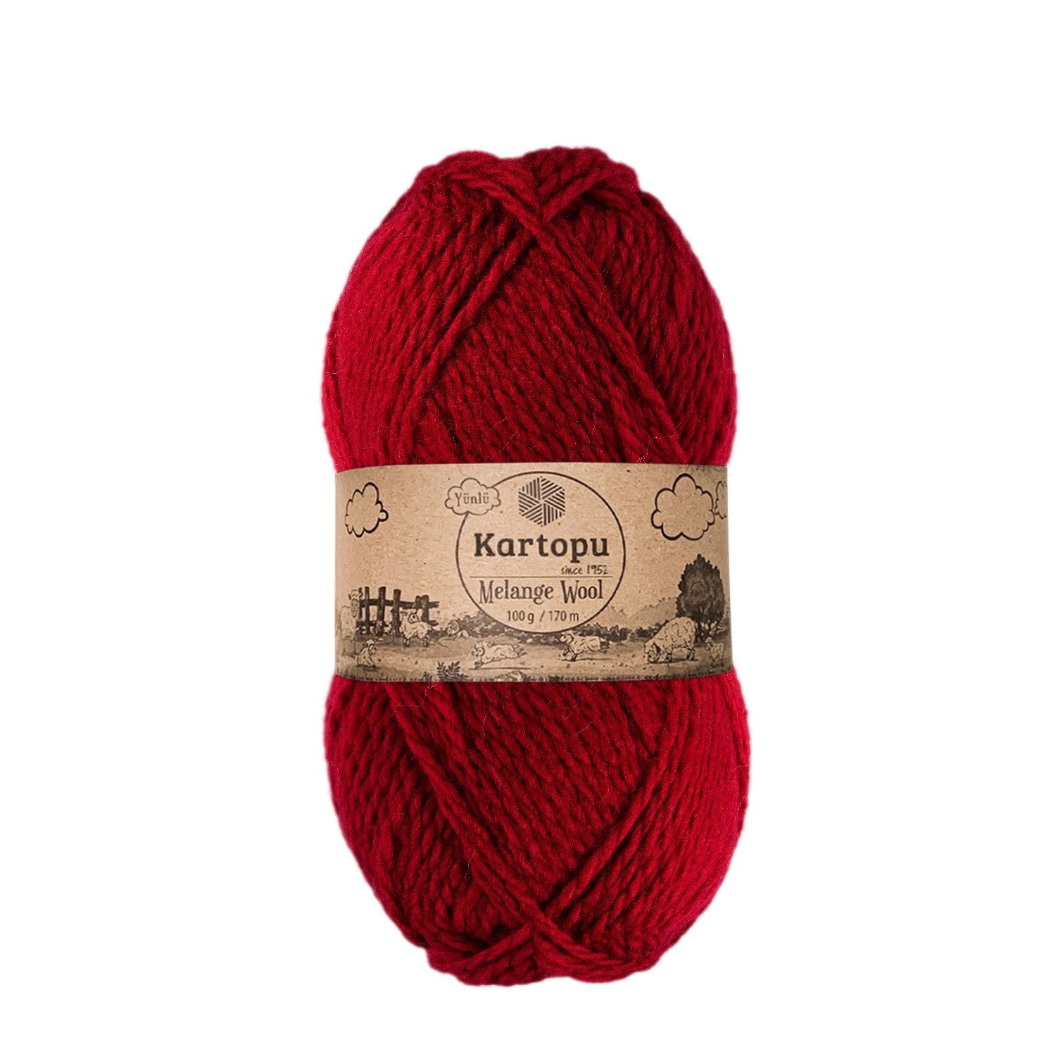 Kartopu Melange Wool K2117 yarn by YarnPark