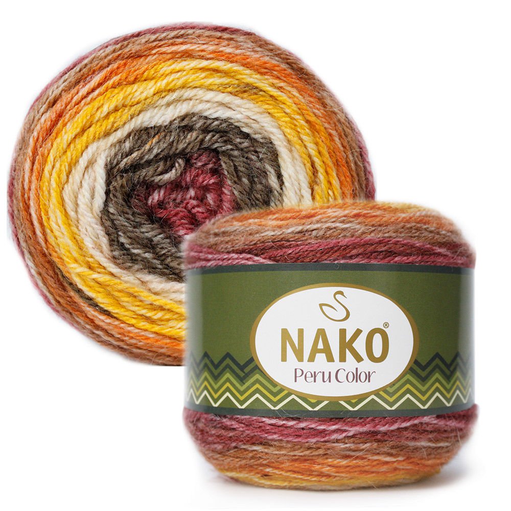 Nako Peru Color 32188 yarn by YarnPark