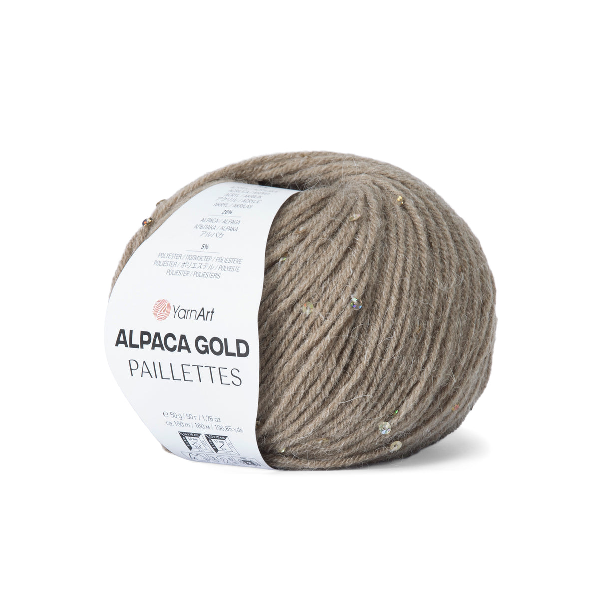 YarnArt Alpaca Gold Paillettes 9316