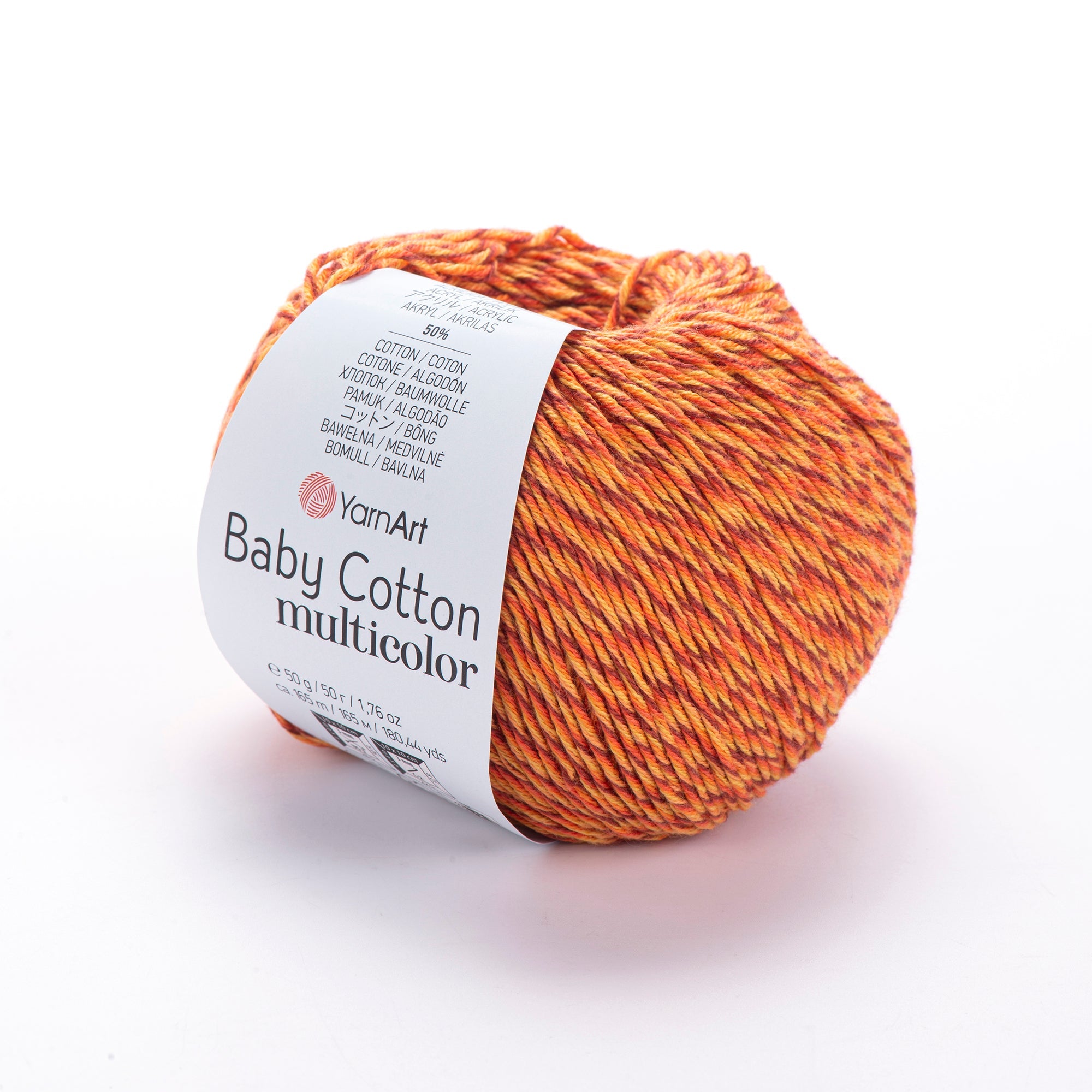 YarnArt Baby Cotton Multicolor 5208 yarn by YarnPark