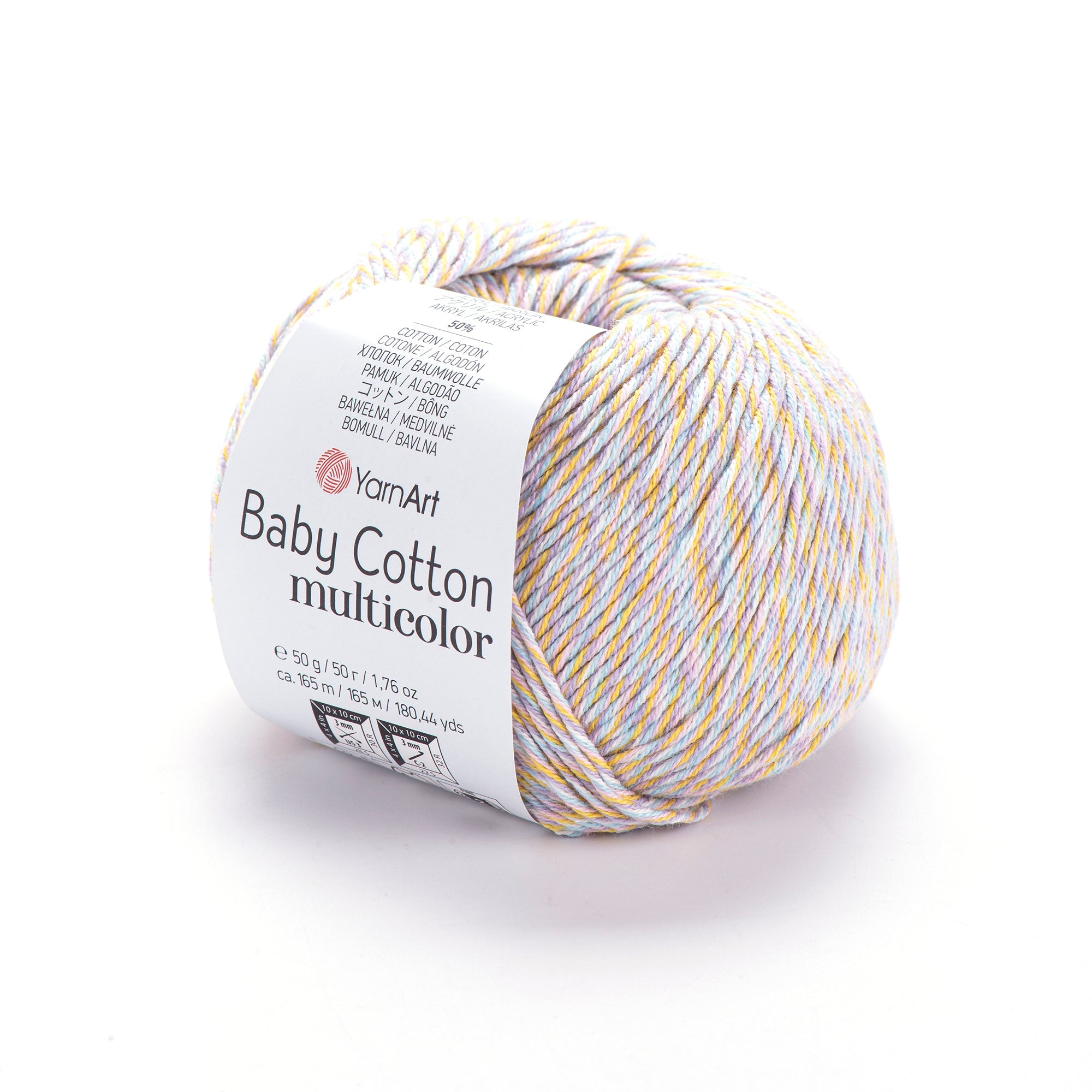 YarnArt Baby Cotton Multicolor 5212 yarn by YarnPark