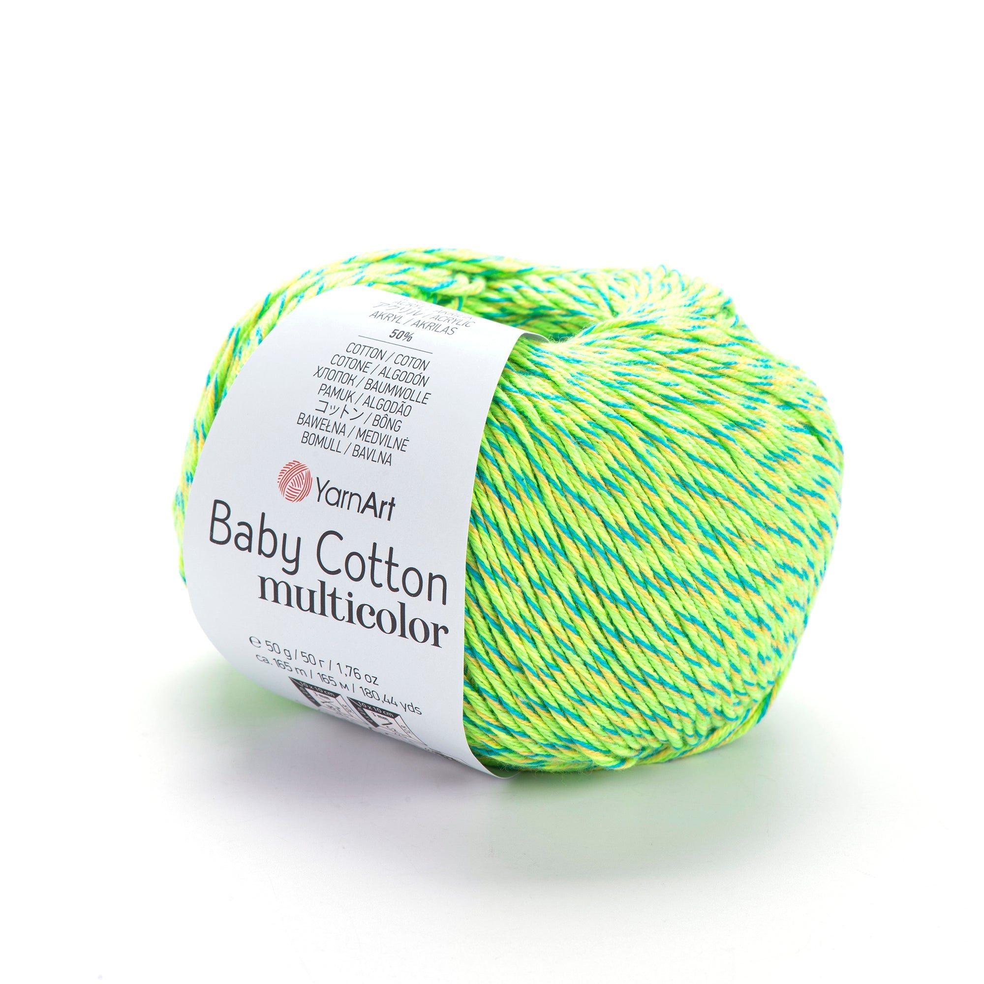 YarnArt Baby Cotton Multicolor 5213 yarn by YarnPark