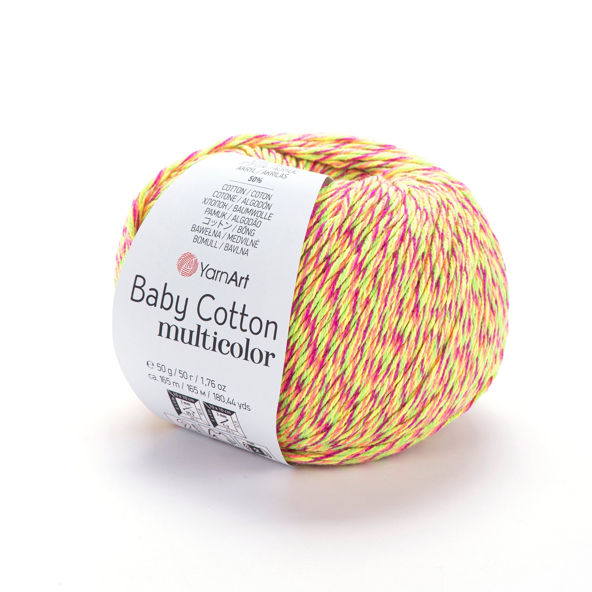 YarnArt Baby Cotton Multicolor 5215 yarn by YarnPark