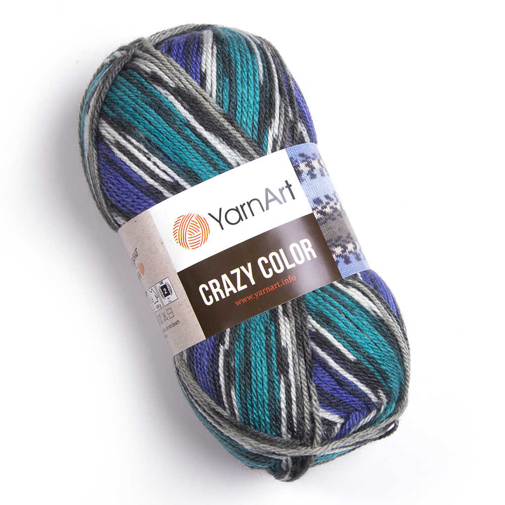 YarnArt Crazy Color 181 yarn by YarnPark