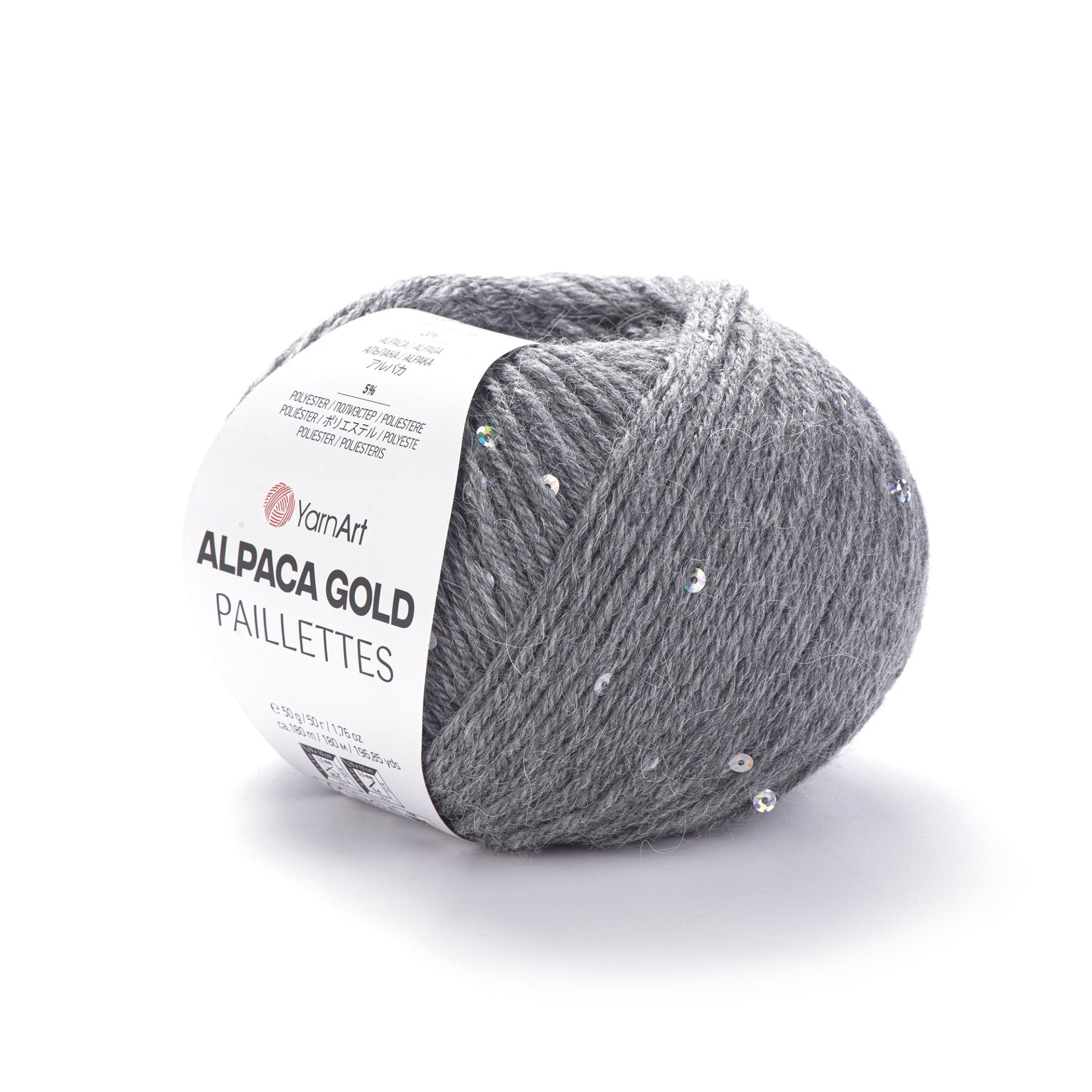 YarnArt Alpaca Gold Paillettes 9304 by Yarn Park