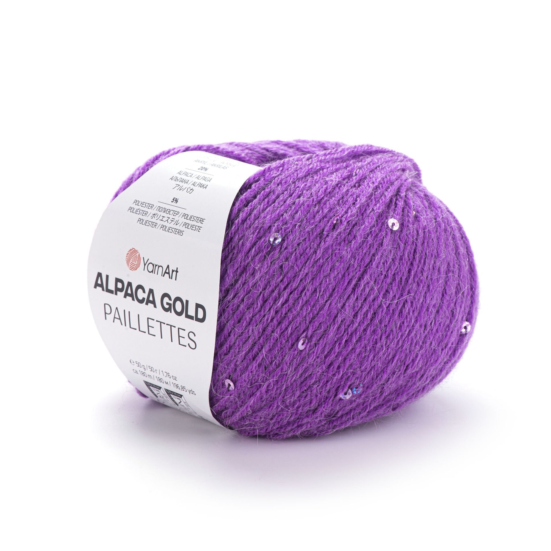 YarnArt Alpaca Gold Paillettes 9308 by Yarn Park