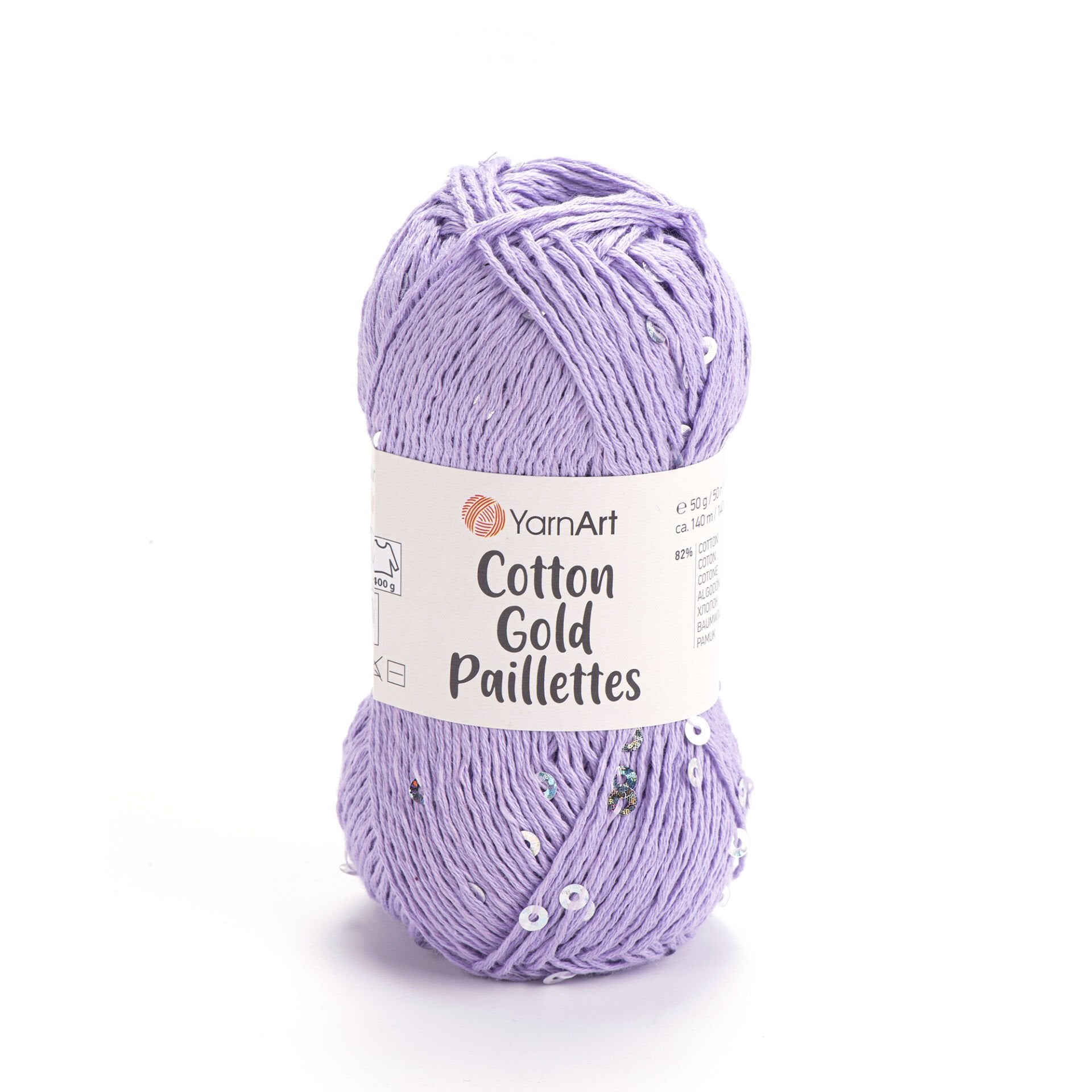 YarnArt Cotton Gold Paillettes 7116 by Yarn Park