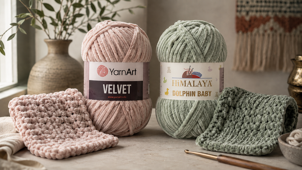 Himalaya Dolphin Baby vs YarnArt Velvet: Which Velvet Yarn Wins?