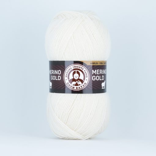 Madame Tricote Paris Merino Gold 004 Wool Blend Yarn by YarnPark