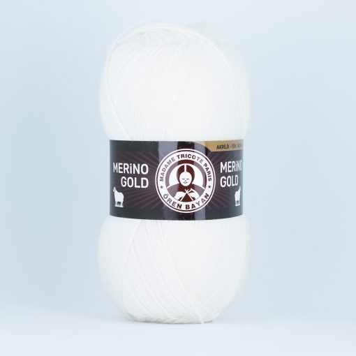 Madame Tricote Paris Merino Gold 100 Wool Blend Yarn by YarnPark