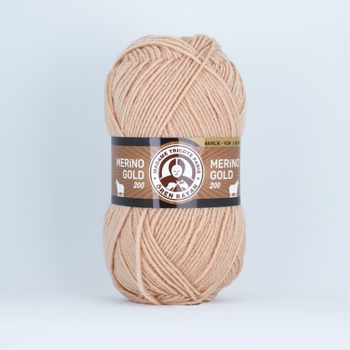 Madame Tricote Paris Merino Gold 200 114 Wool Blend by YarnPark