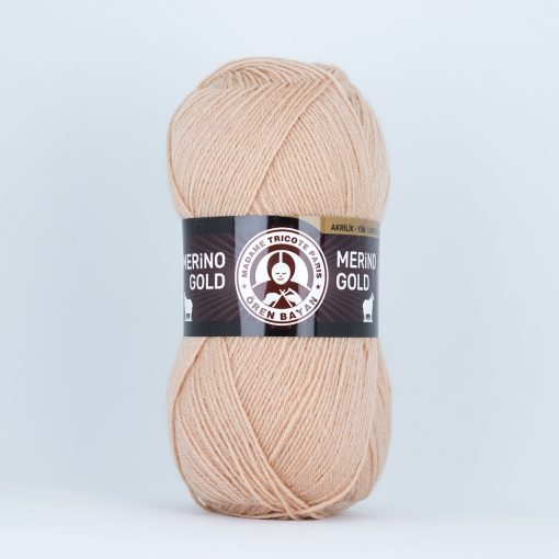 Madame Tricote Paris Merino Gold 114 Wool Blend Yarn by YarnPark