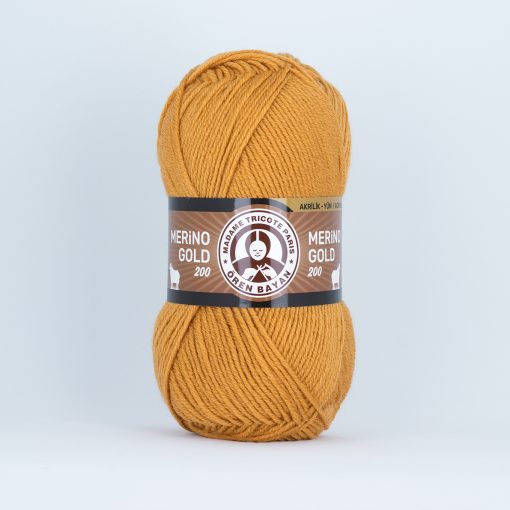 Madame Tricote Paris Merino Gold 200 115 Wool Blend by YarnPark