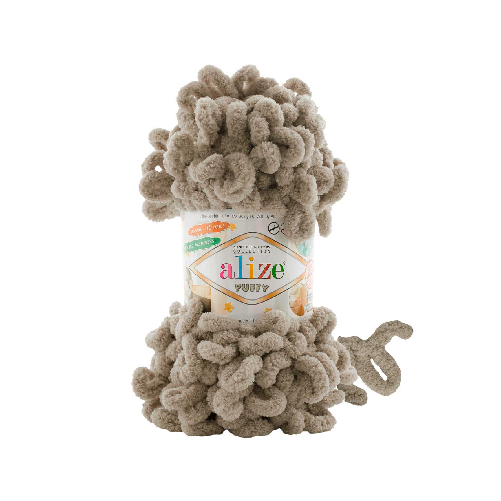 Alize Puffy 990: World's First Pre-Formed Loop Yarn, Easy Knitting