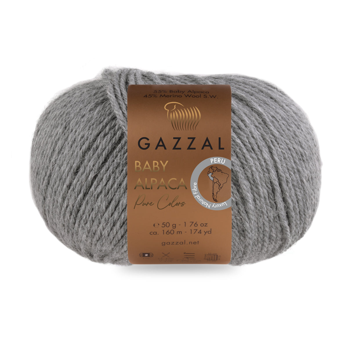 Gazzal Baby Alpaca Pure Colors 6458