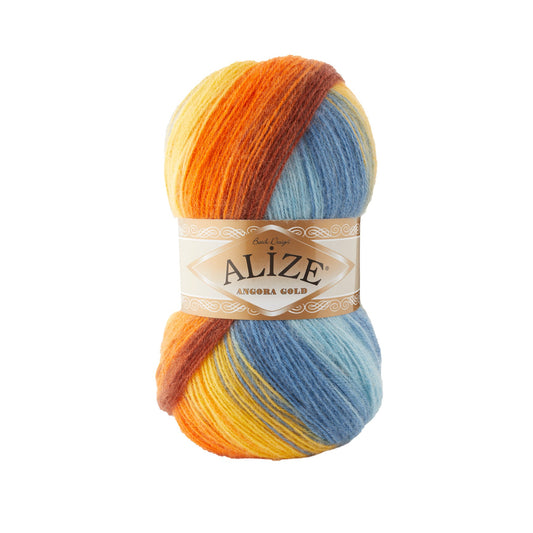 Alize Angora Gold Batik 7647 yarn by YarnPark