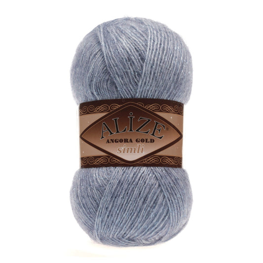 Alize Angora Gold Simli 221 yarn by YarnPark