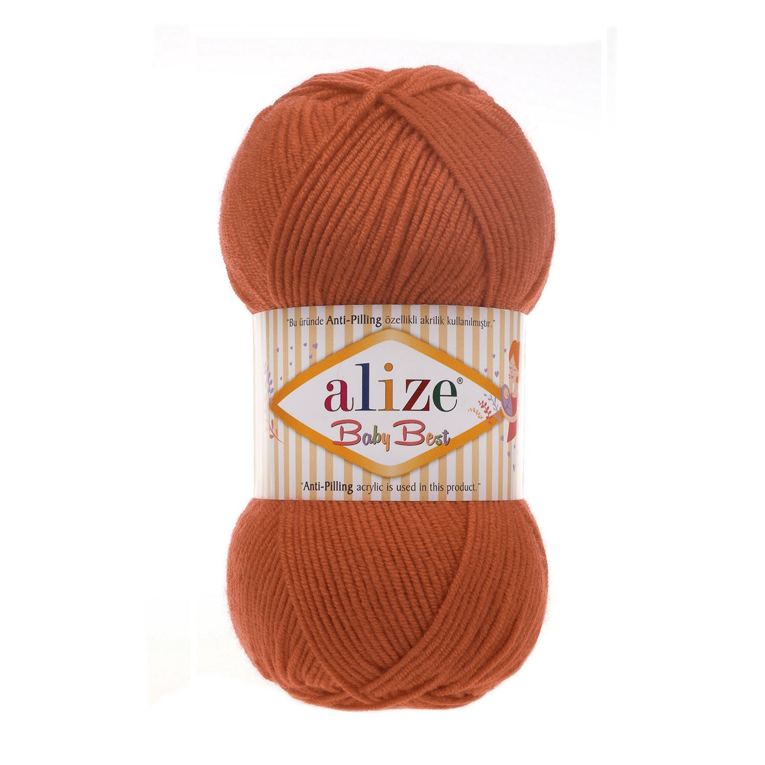 Alize Baby Best 408 yarn by YarnPark