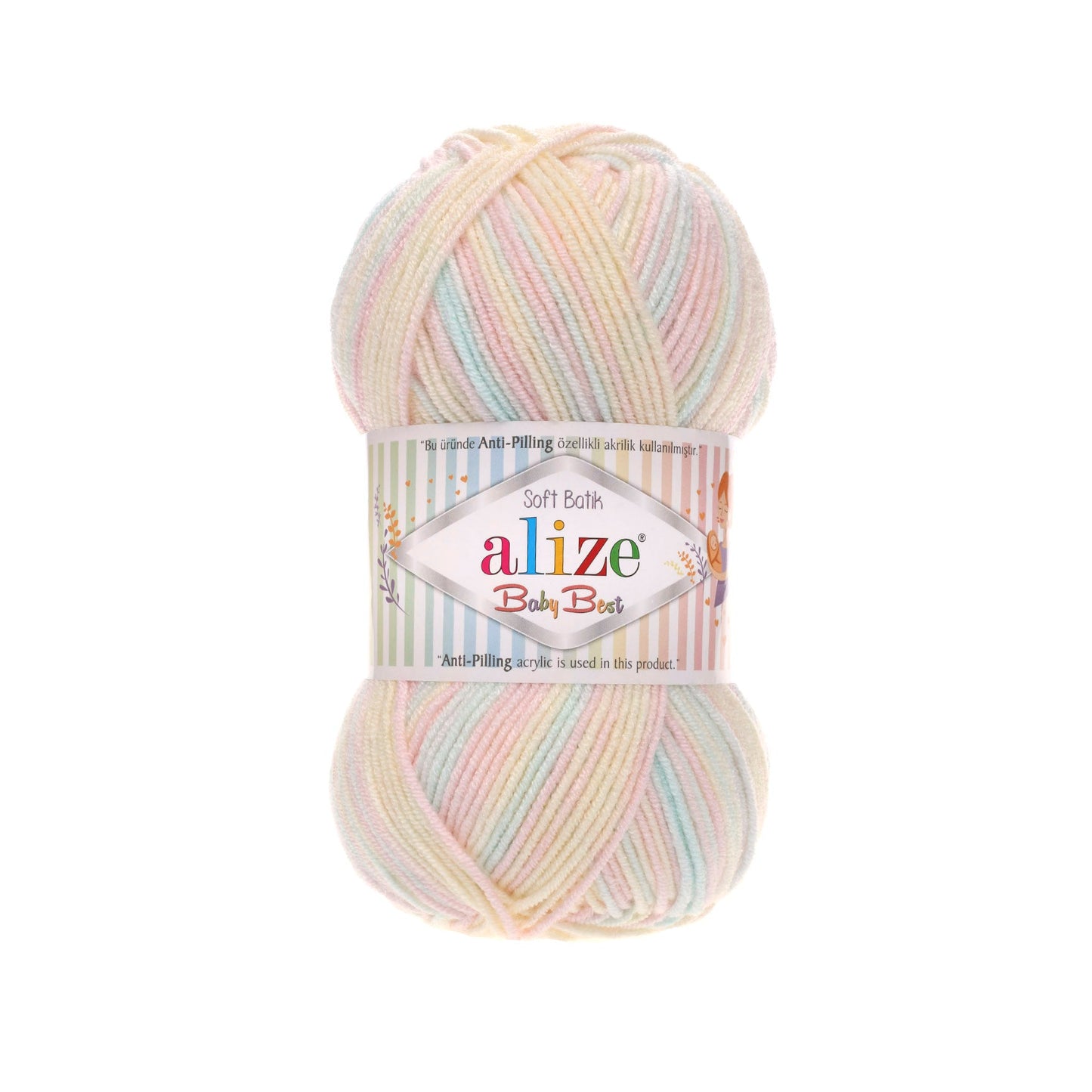 Alize Baby Best Batik 6655 yarn by YarnPark