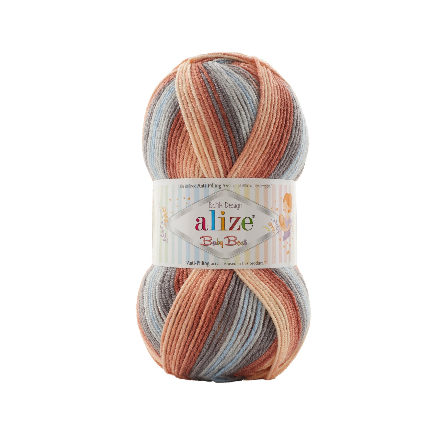 Alize Baby Best Batik 7922 yarn by YarnPark