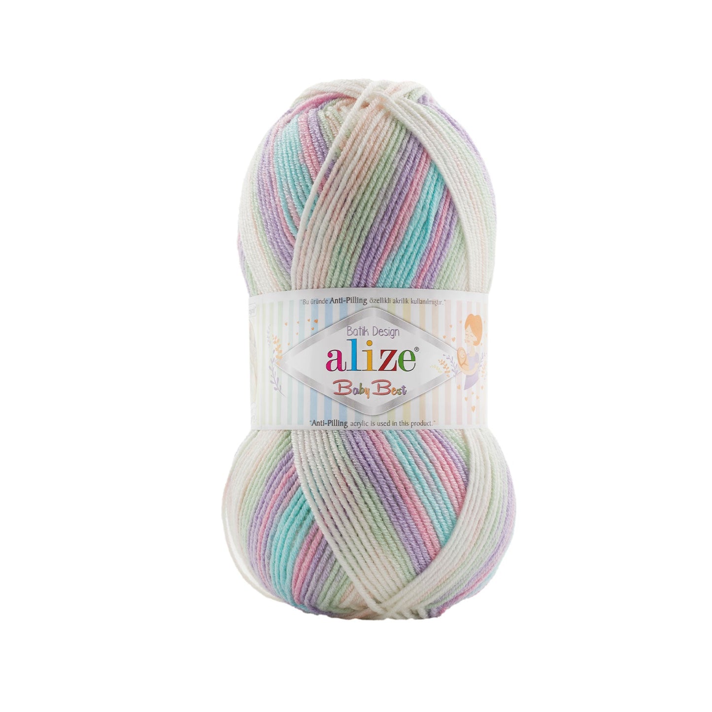 Alize Baby Best Batik 7936 yarn by YarnPark