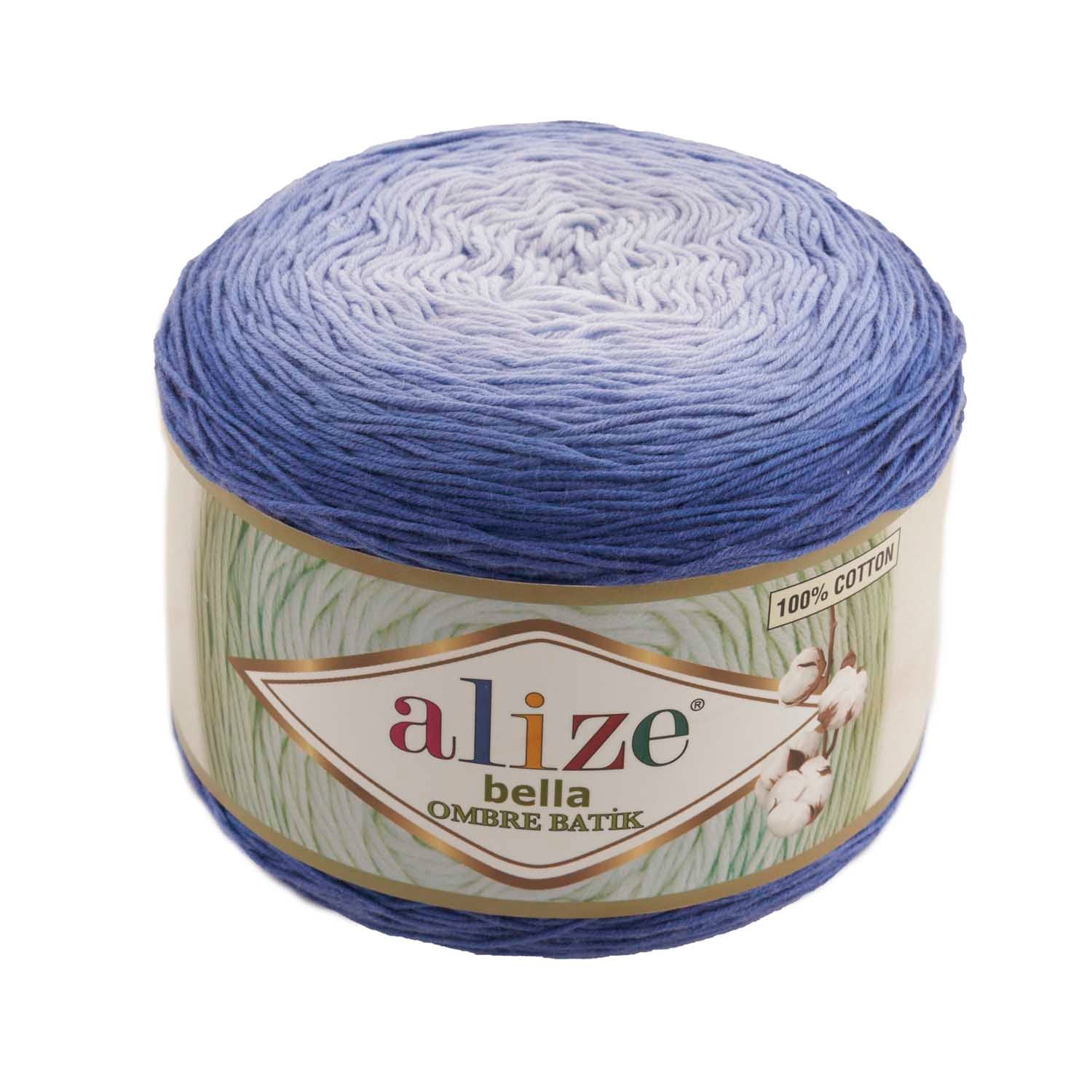 Alize Bella Ombre Batik 7407 yarn by YarnPark