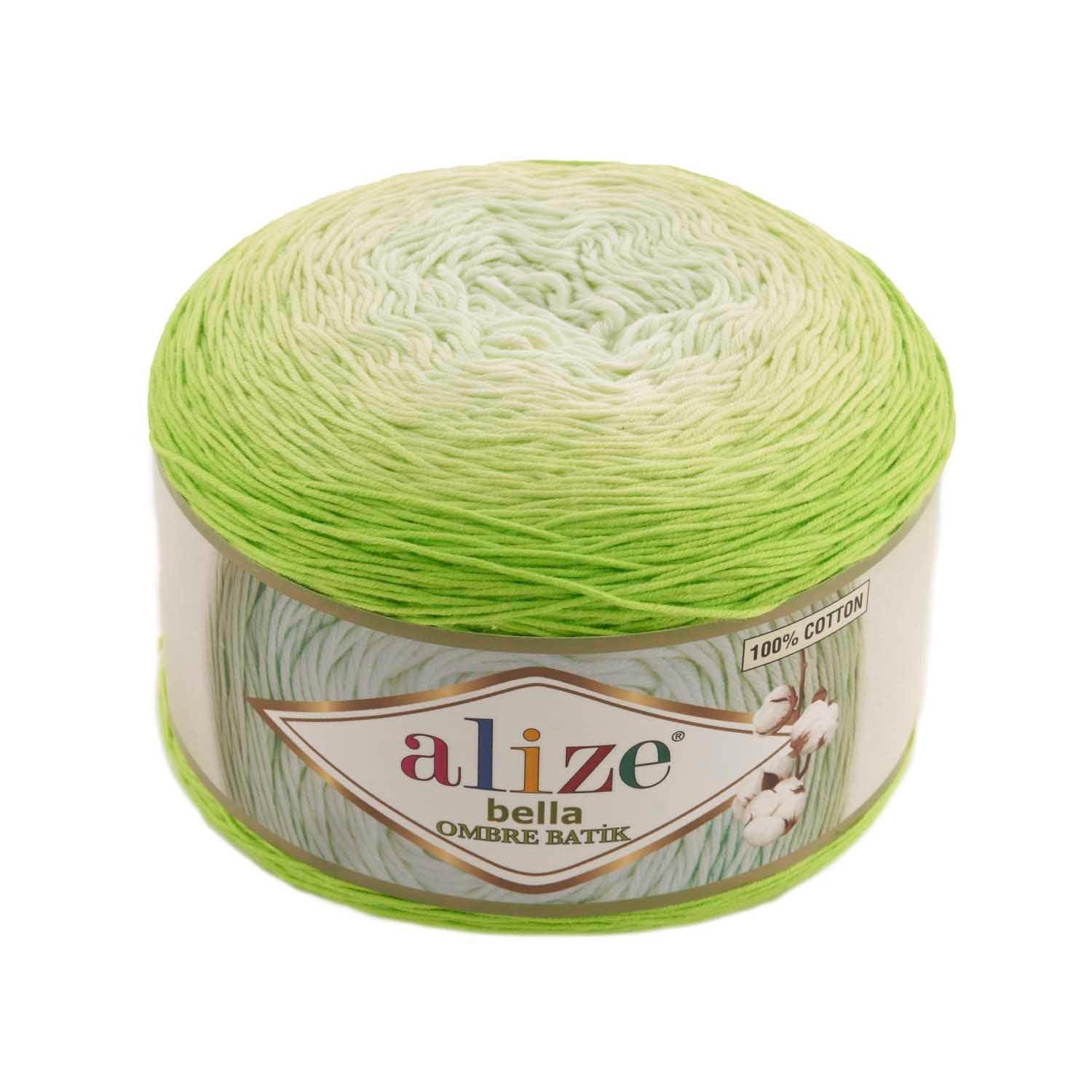 Alize Bella Ombre Batik 7412 yarn by YarnPark